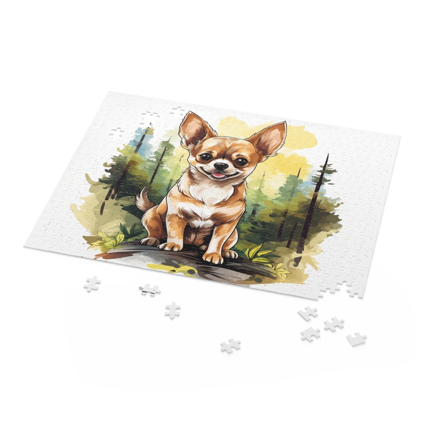 Smiles of a Chihuahua 500 Piece Puzzle