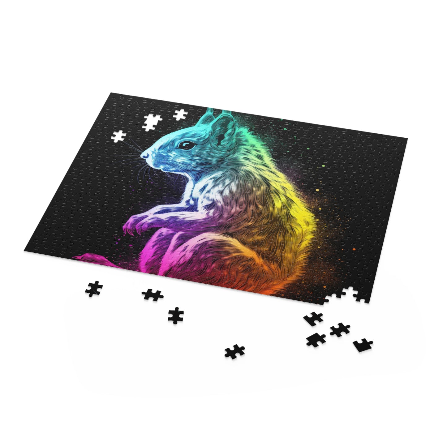Multicolor Squirrel 500 Piece Puzzle