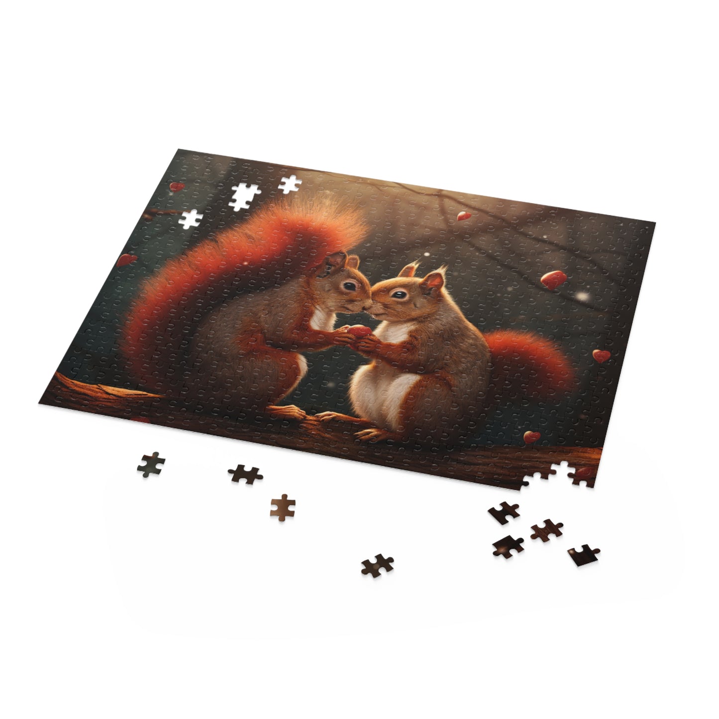 My Heart is Yours Squirrel 500 Piece Puzzle