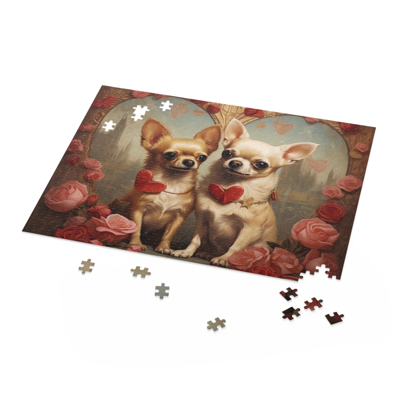 Chihuahua Love 500 Piece Puzzle