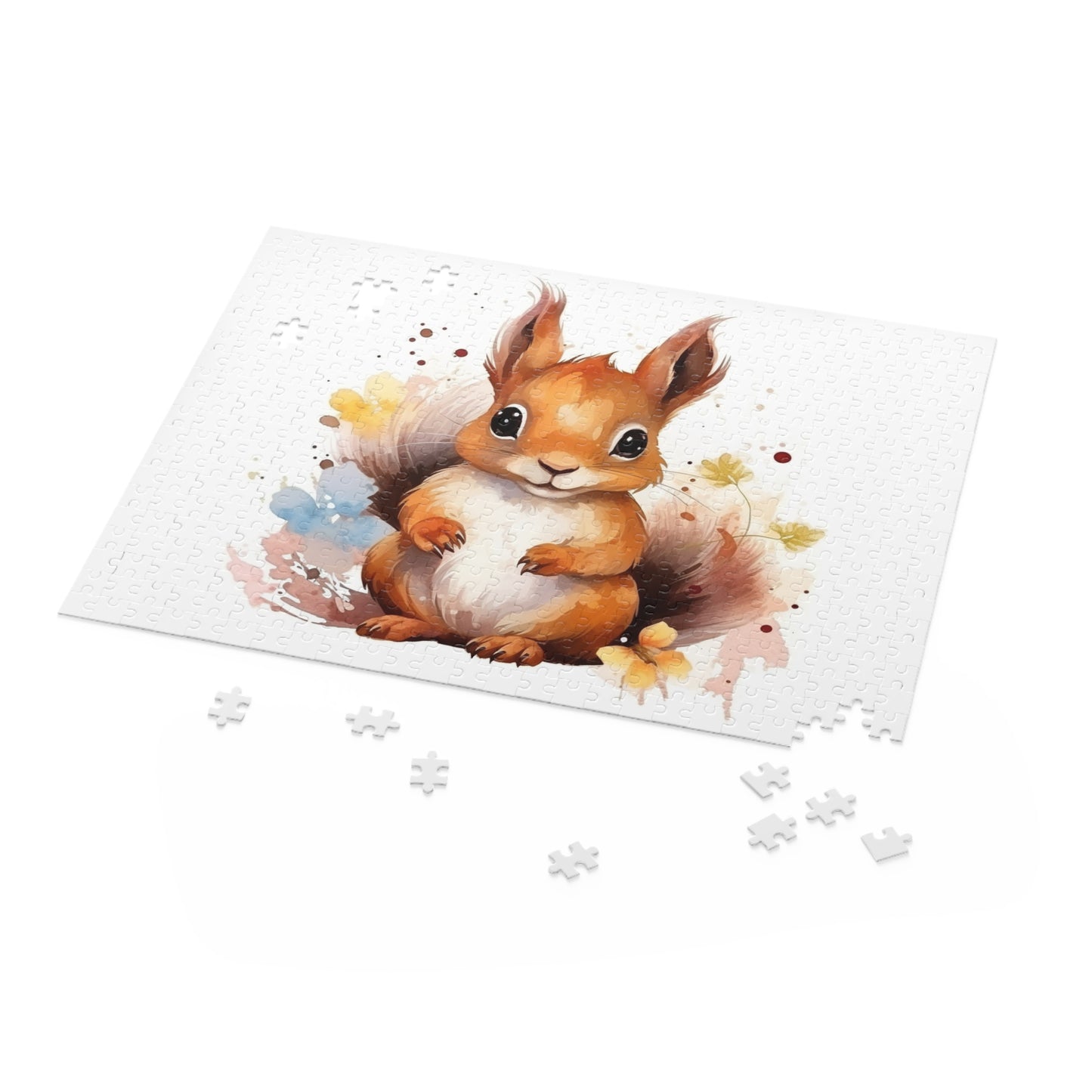 Big Eyed Squirrel 500 Piece Puzzle