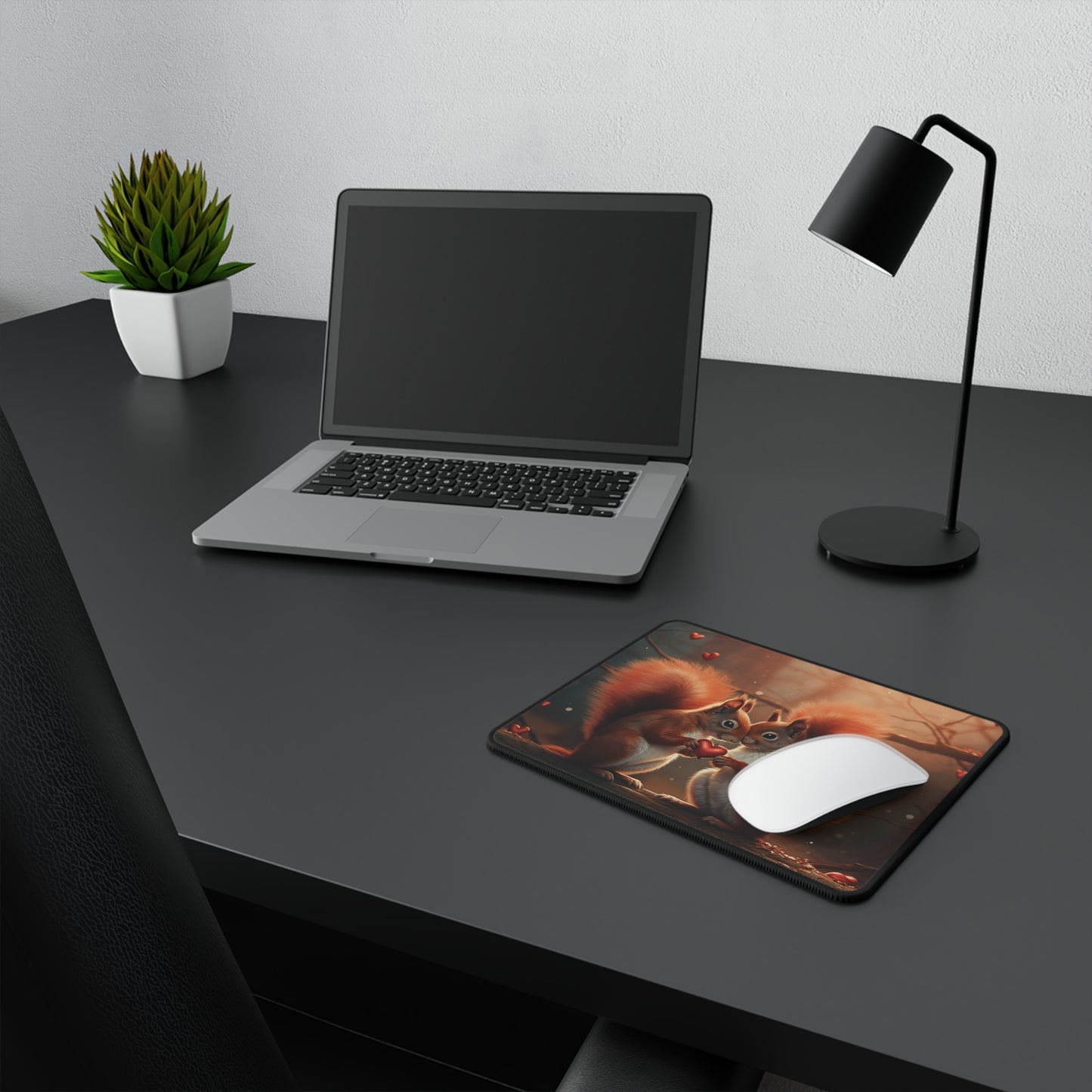 Squirrel Love Non-Slip Mouse Pad