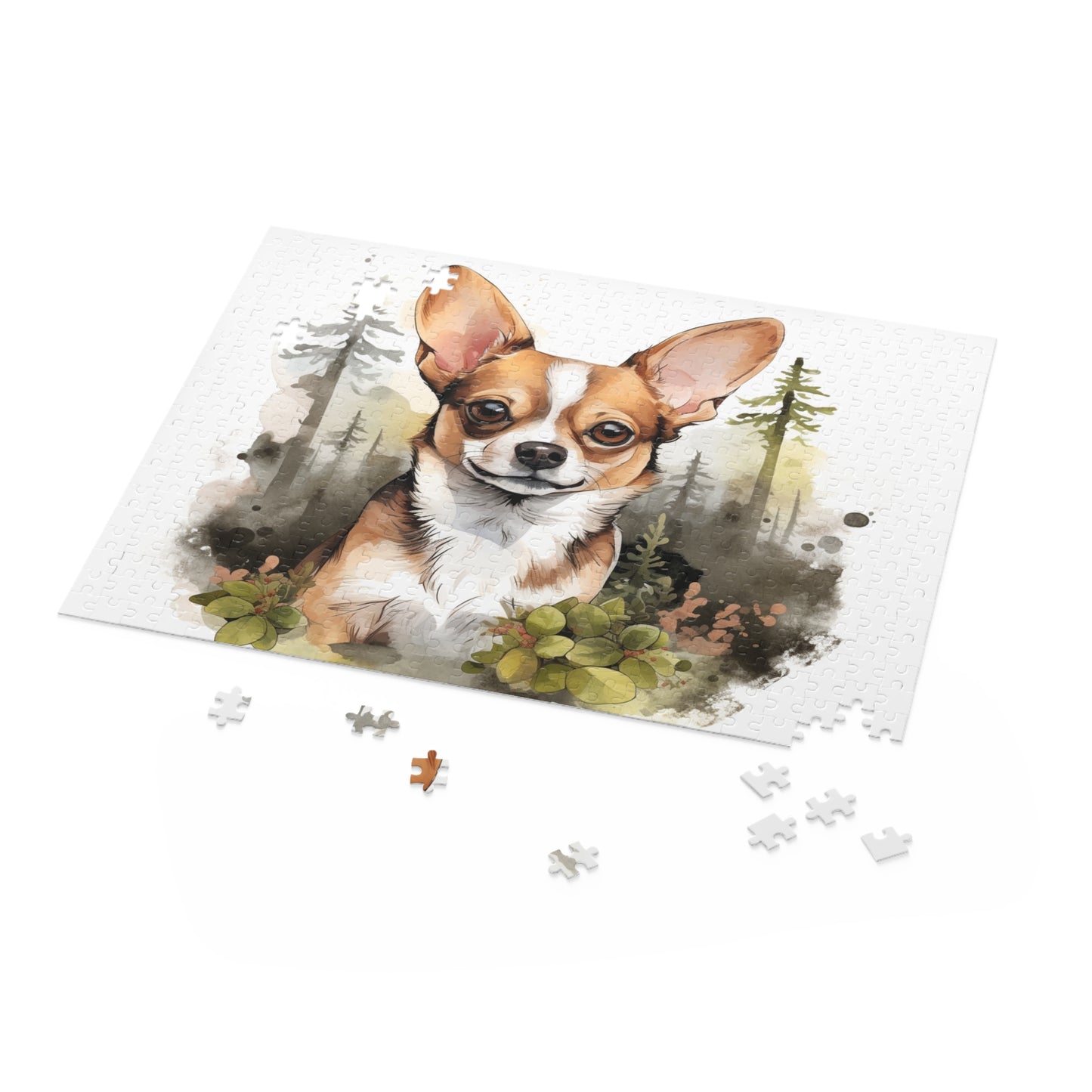 Cheerful Chihuahua 500 Piece Puzzle
