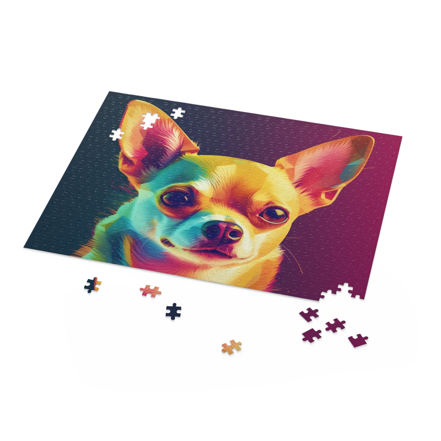 Attentive Chihuahua 500 Piece Puzzle