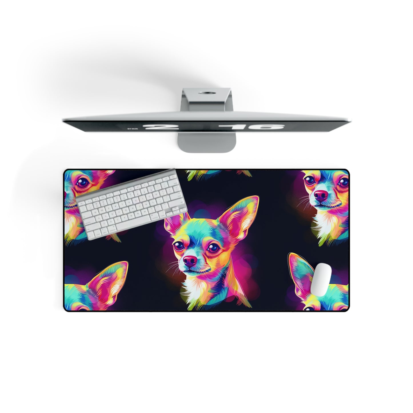 Vibrant Multicolor Desk Mat