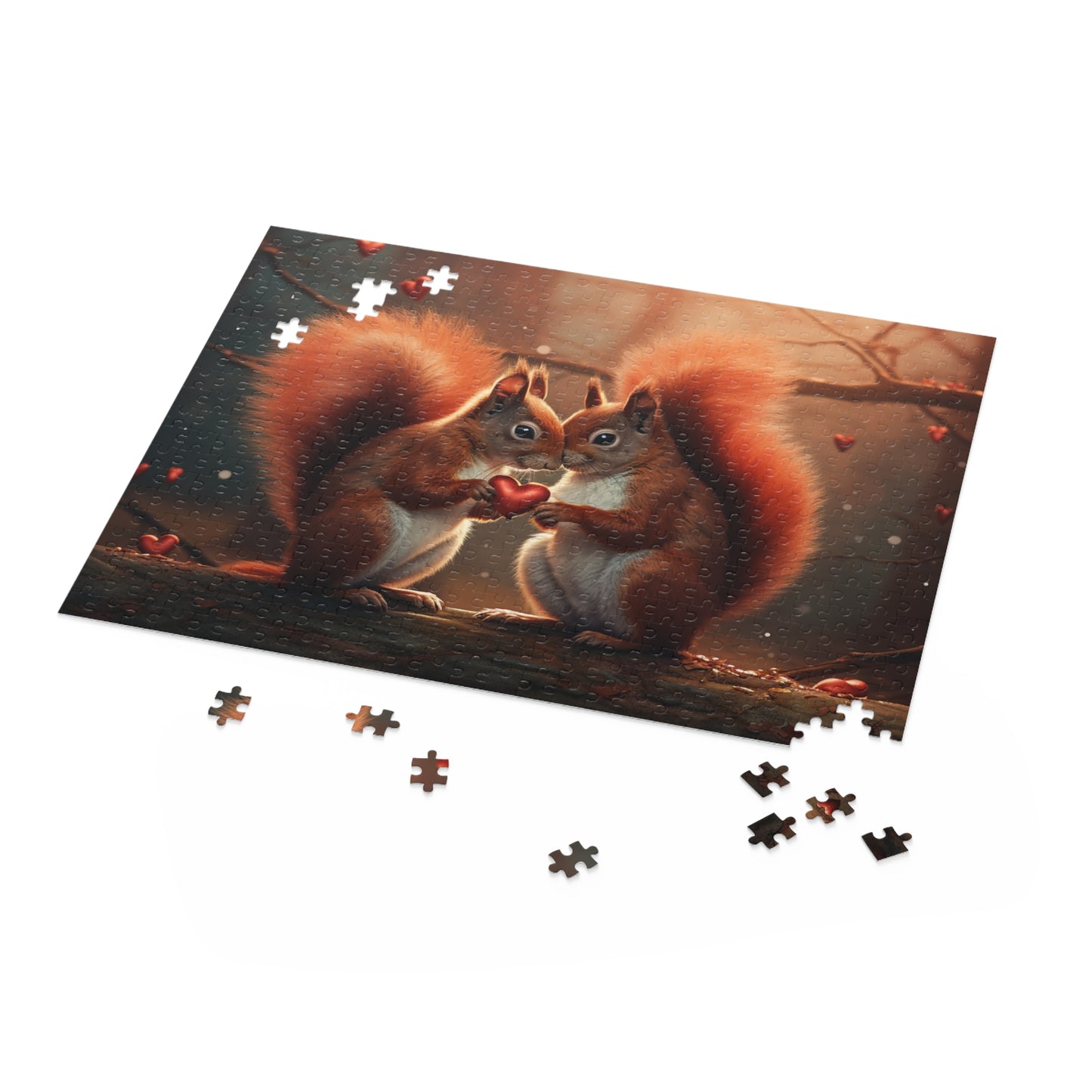 Squirrel Love 500 Piece Puzzle