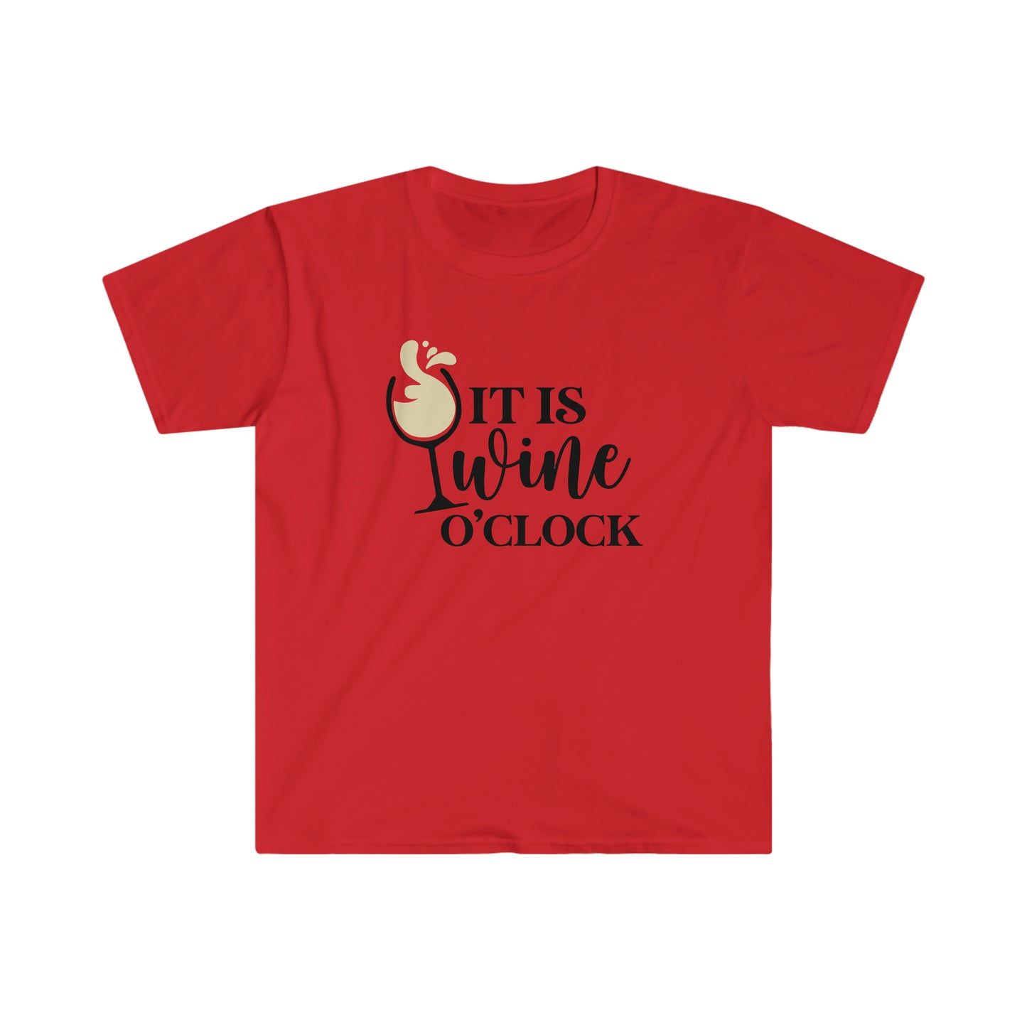 Wine o'Clock soft t-shirt