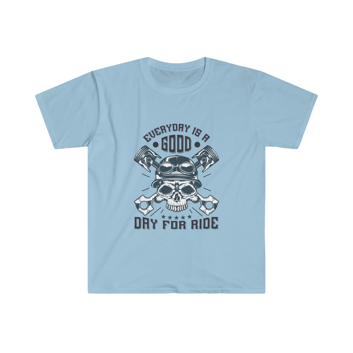 Everyday is a Good Day for a Ride Skull