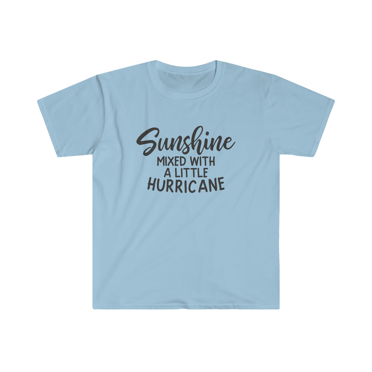 Sunshine Mixed with Hurricane soft t-shirt