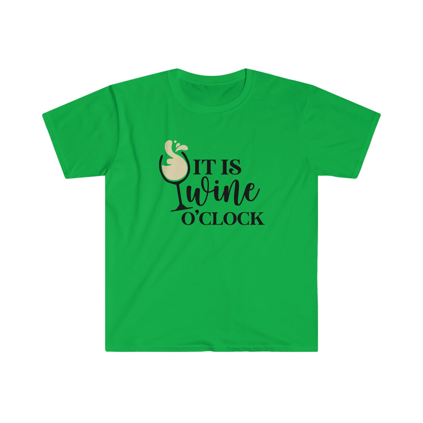Wine o'Clock soft t-shirt