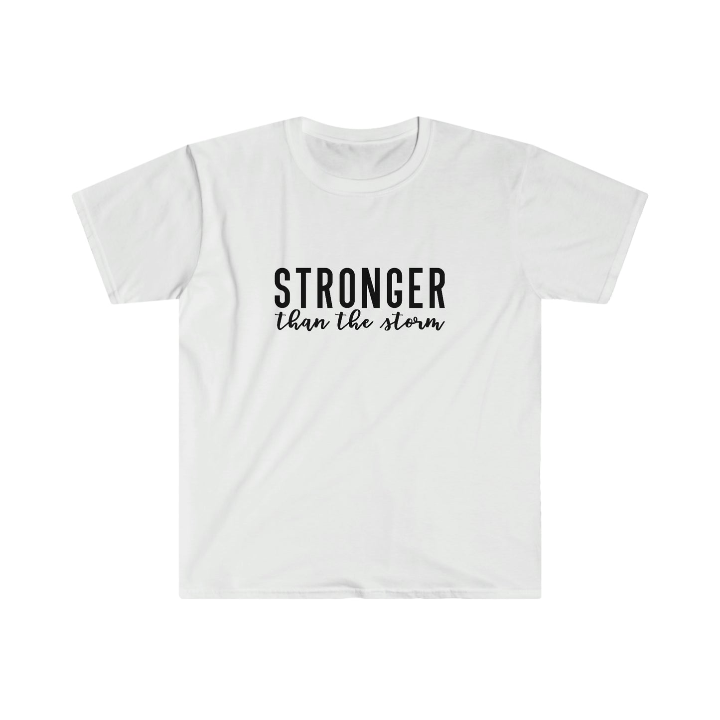 Stronger Than the Storm Alt soft t-shirt
