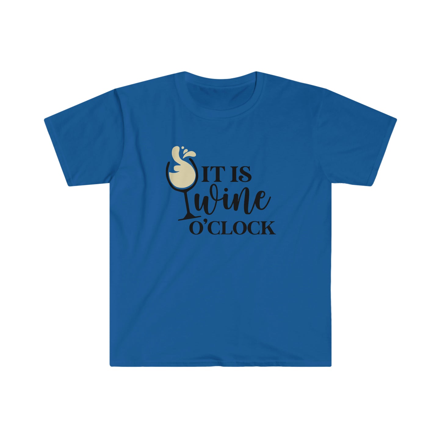 Wine o'Clock soft t-shirt