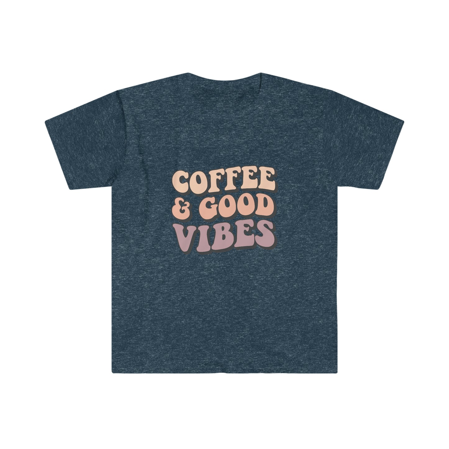 Coffee and Good Vibes soft t-shirt