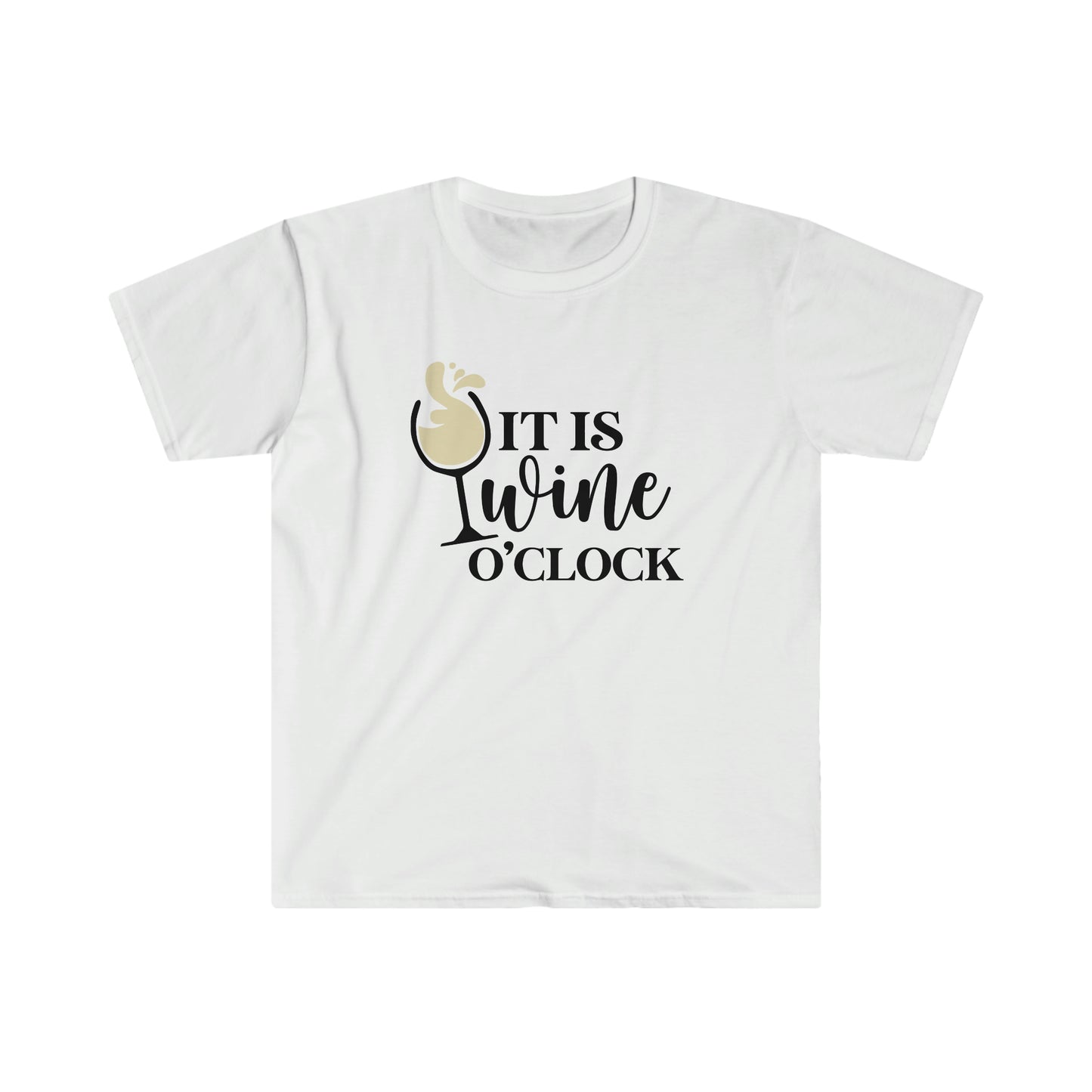 Wine o'Clock soft t-shirt