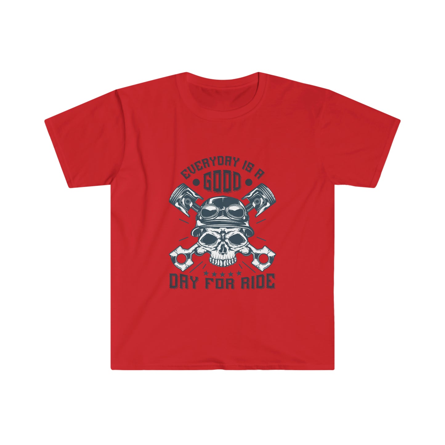 Everyday is a Good Day for a Ride Skull