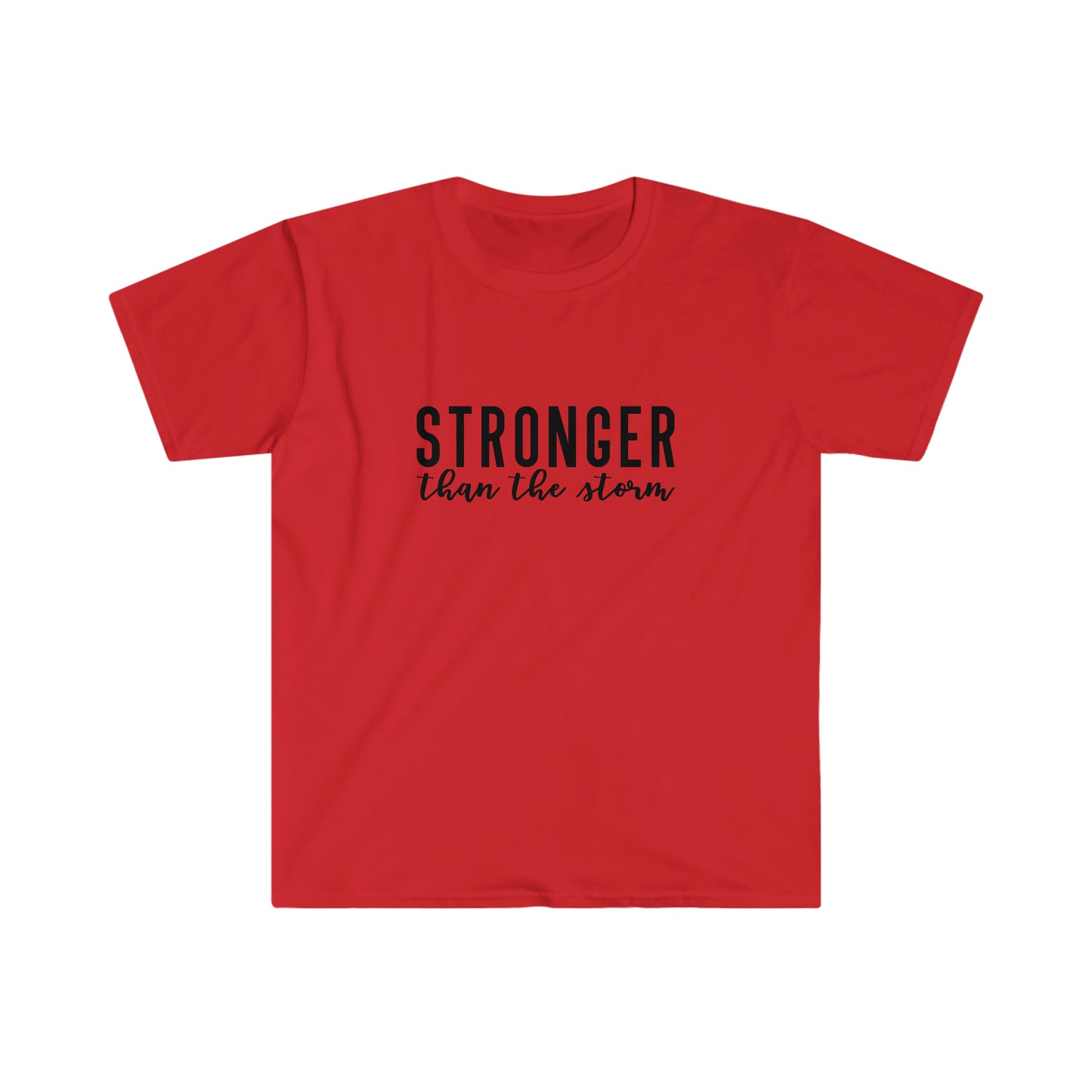 Stronger Than the Storm Alt soft t-shirt