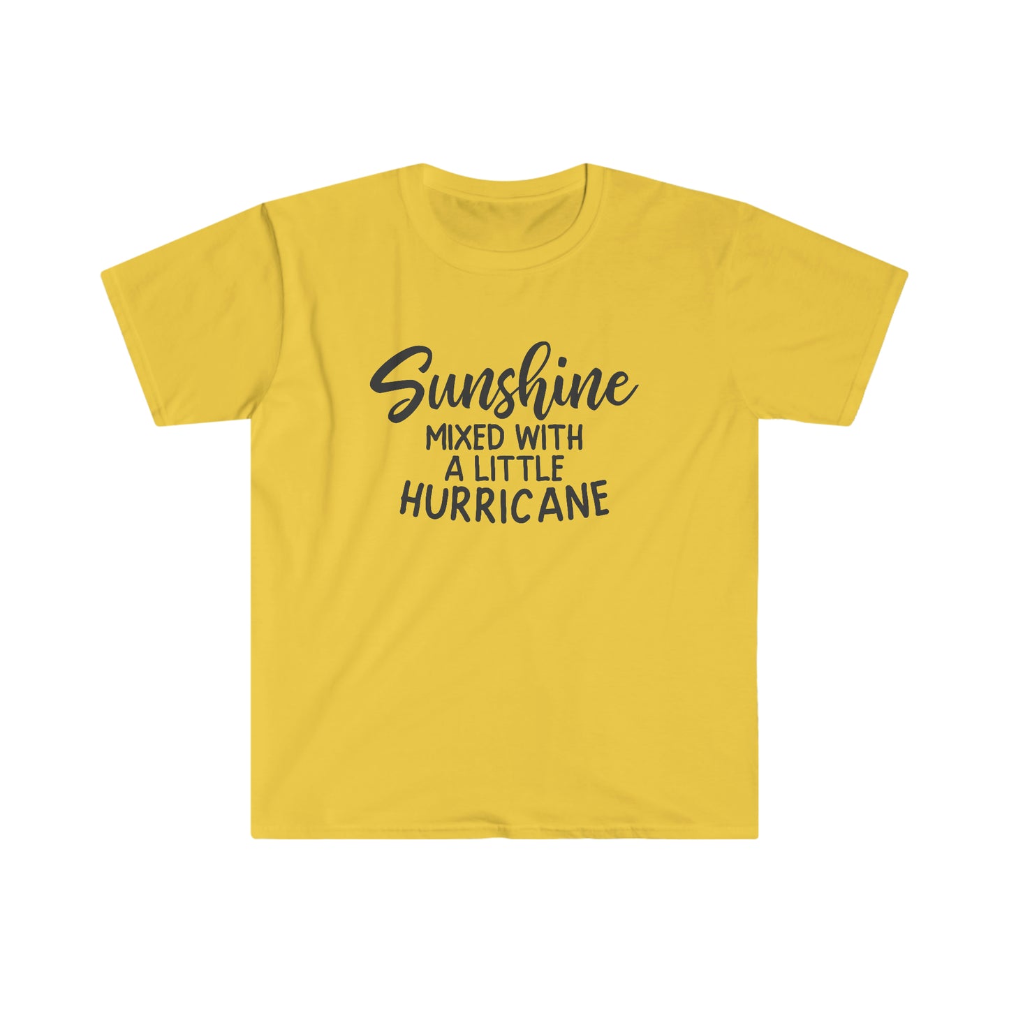 Sunshine Mixed with Hurricane soft t-shirt