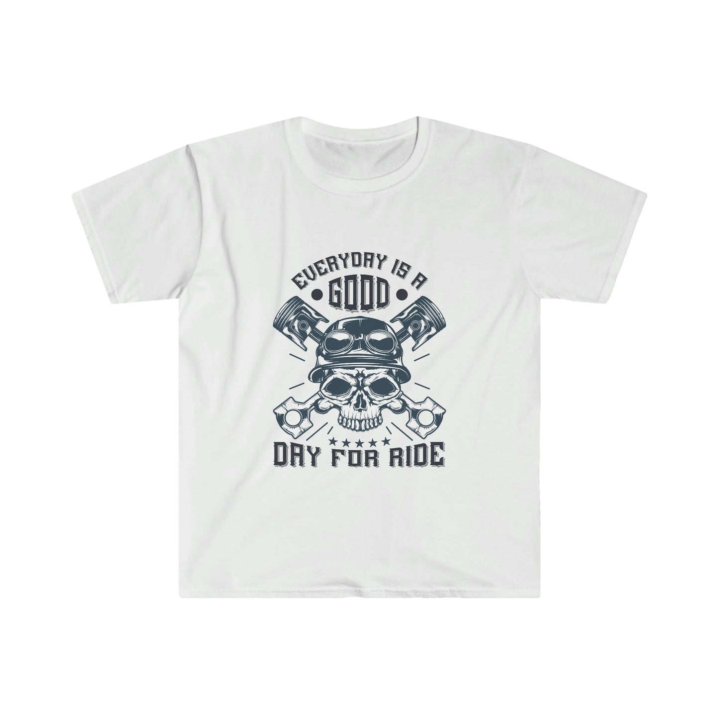 Everyday is a Good Day for a Ride Skull