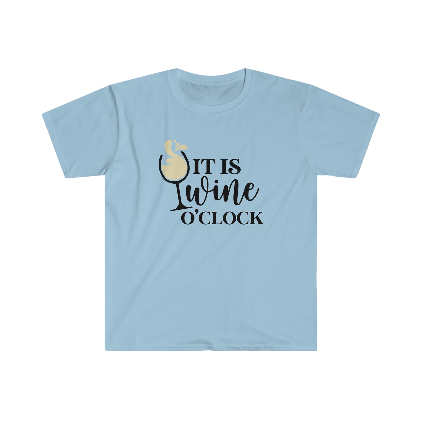 Wine o'Clock soft t-shirt