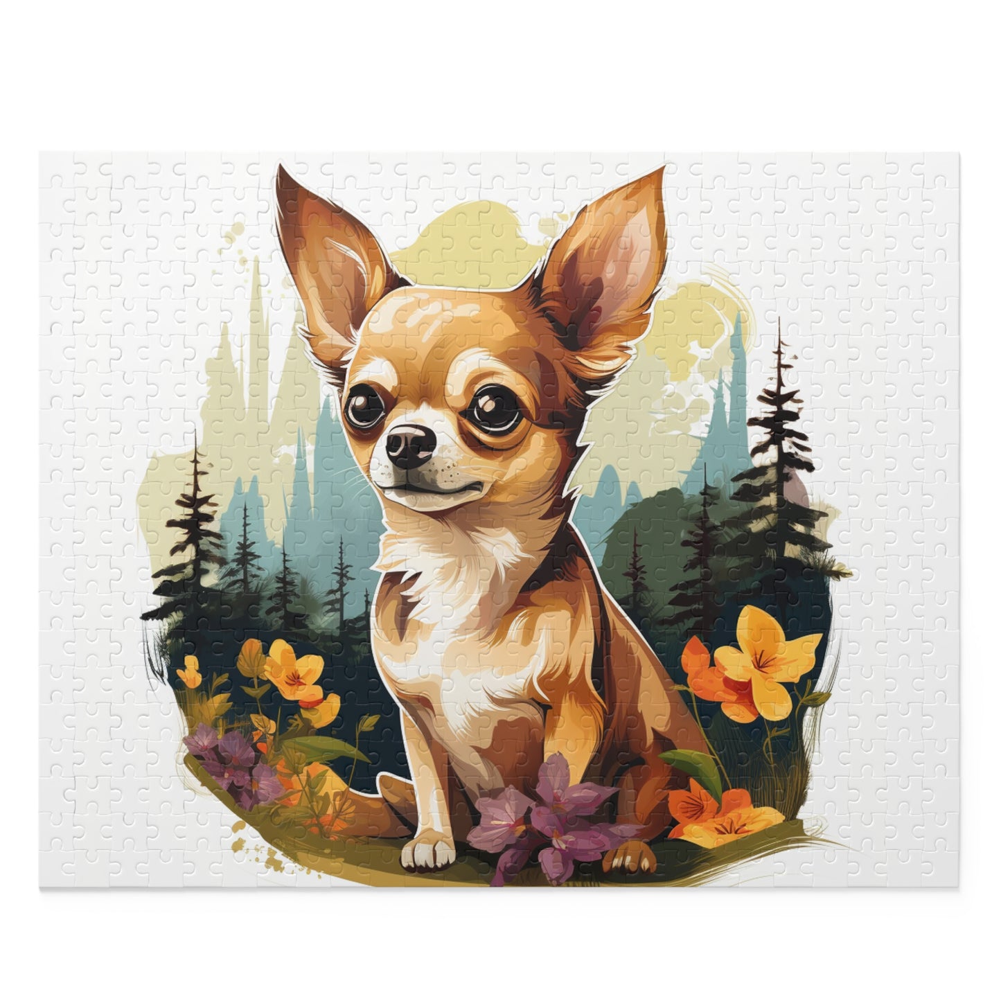 Proud Little Chihuahua 500 Piece Puzzle