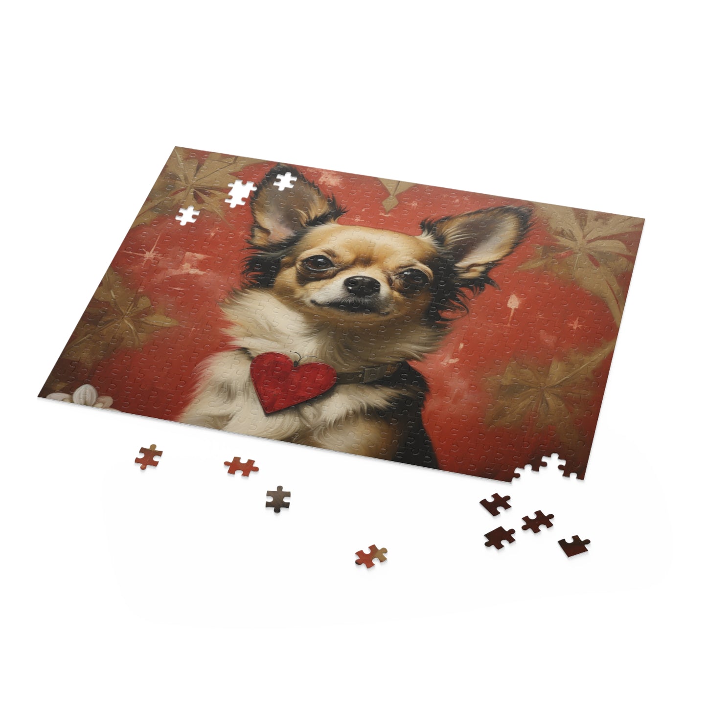 Chihuahua Heart Throb 500 Piece Puzzle