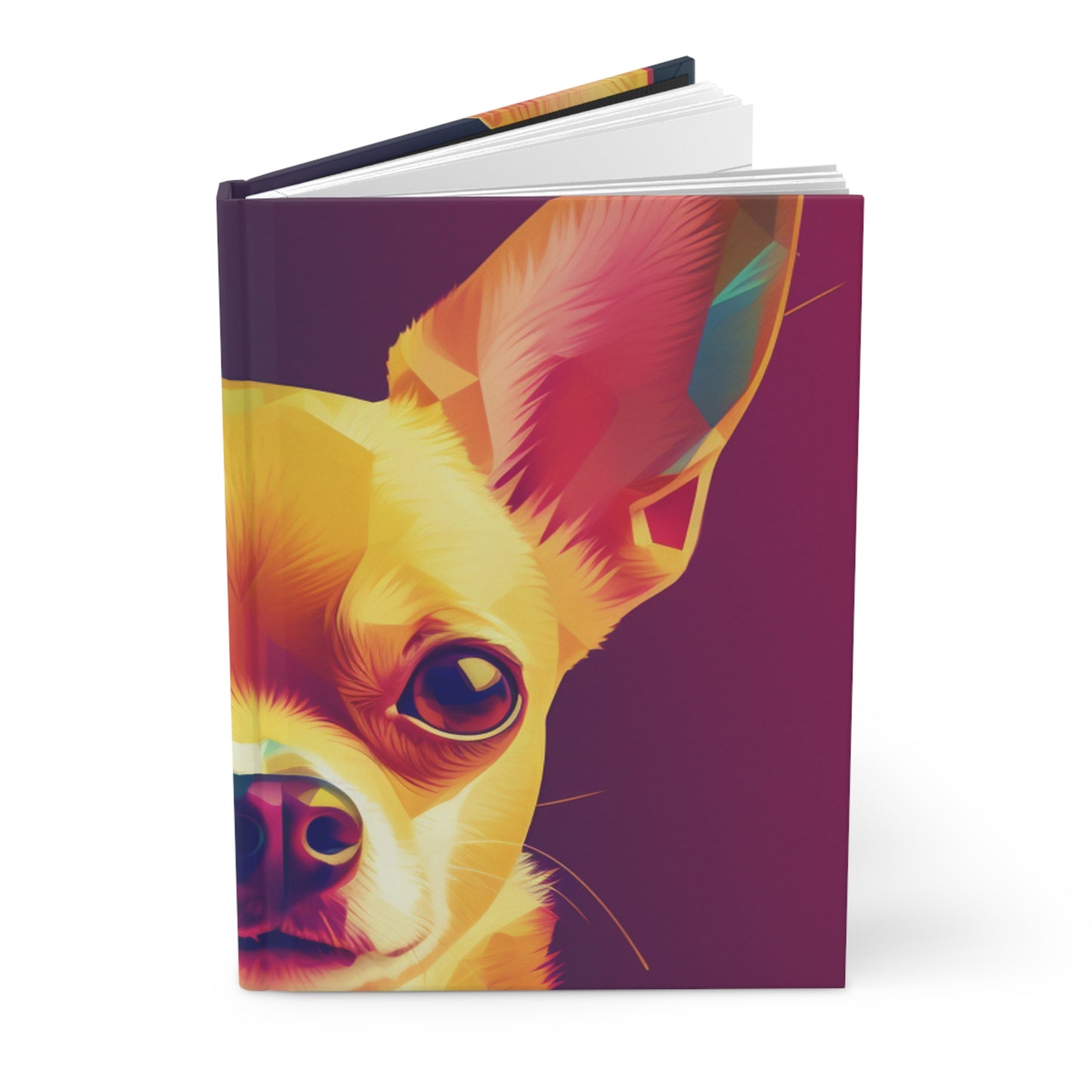 Attentive Chihuahua Hardcover Journal