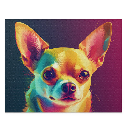 Attentive Chihuahua 500 Piece Puzzle