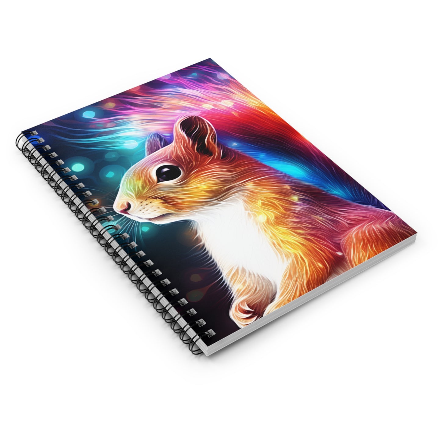 Squirrel Ruled Line Spiral Notebook