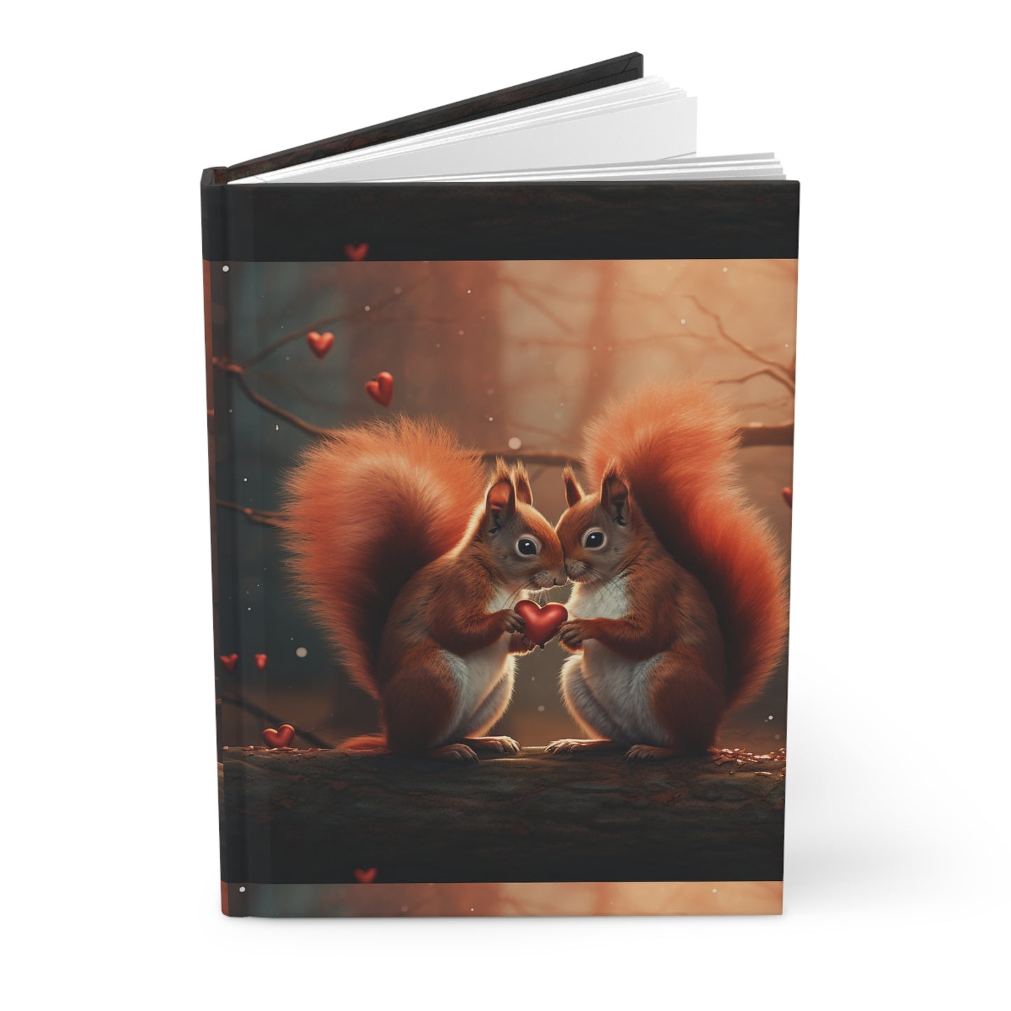 Squirrel Love Hardcover Journal