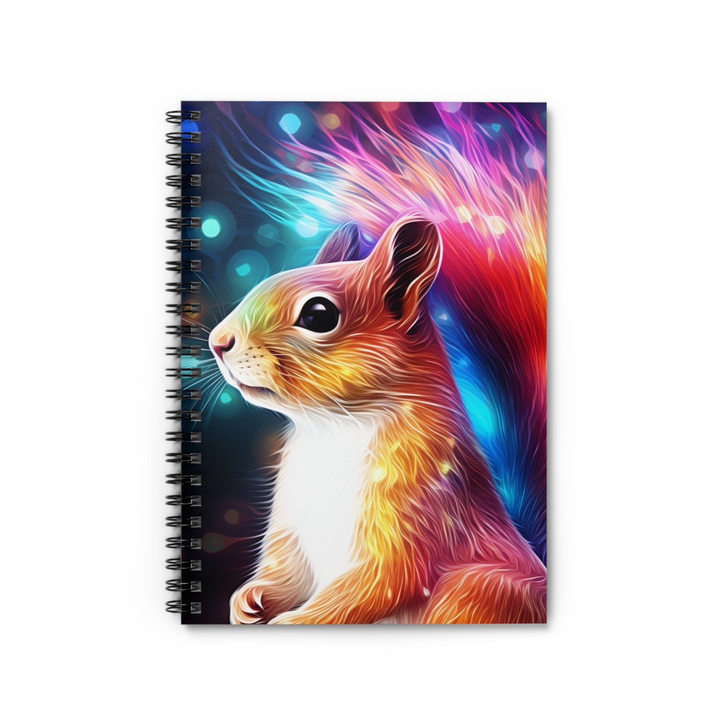 Squirrel Ruled Line Spiral Notebook