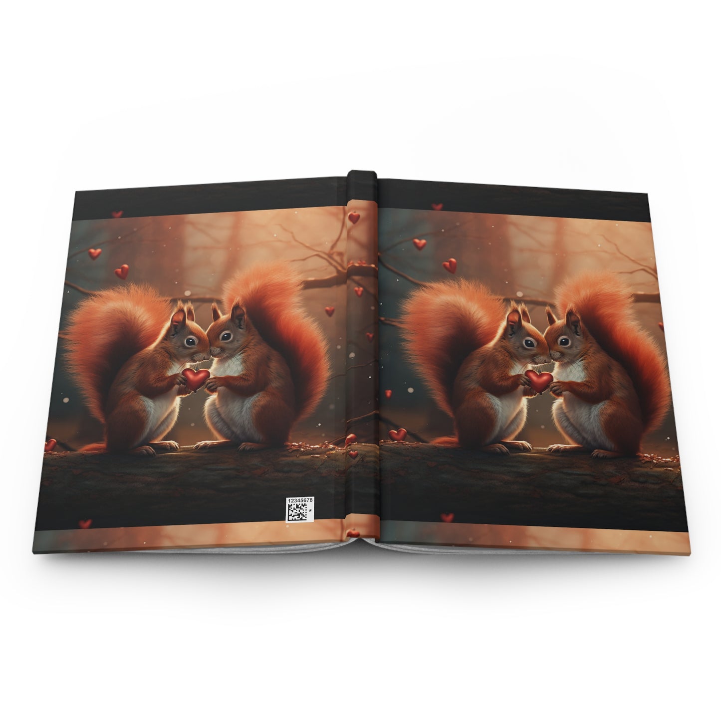 Squirrel Love Hardcover Journal