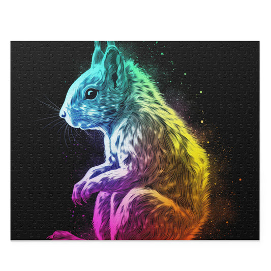 Multicolor Squirrel 500 Piece Puzzle