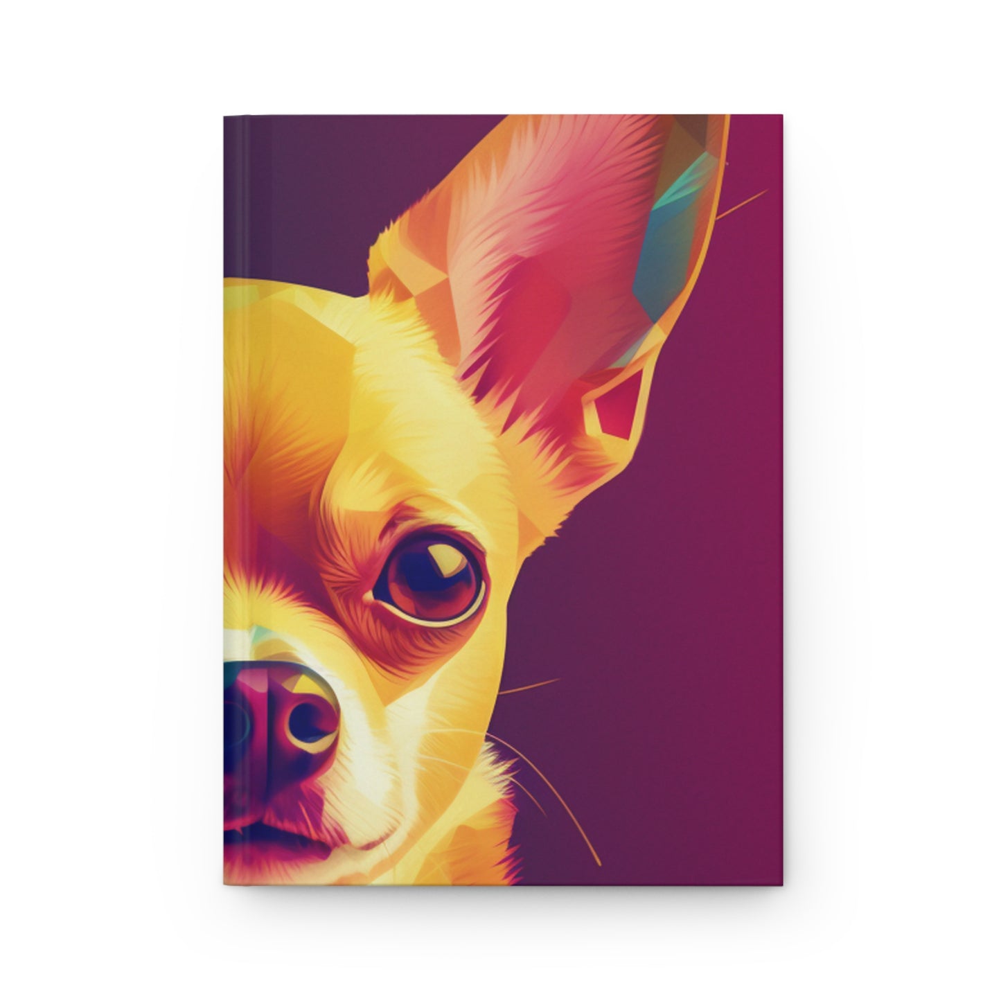 Attentive Chihuahua Hardcover Journal