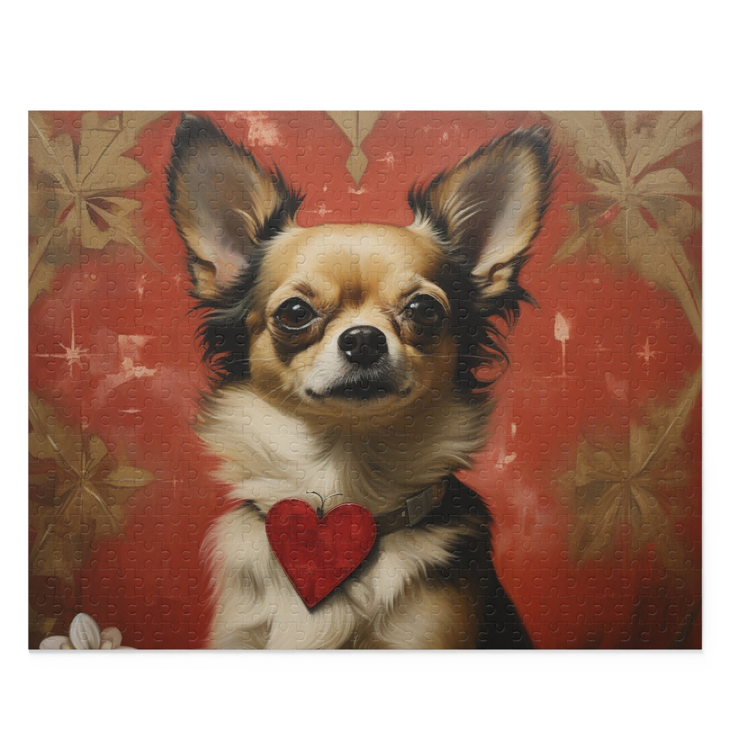 Chihuahua Heart Throb 500 Piece Puzzle