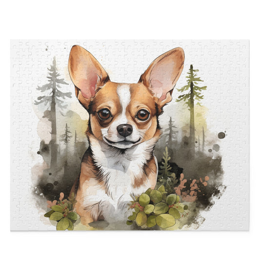 Cheerful Chihuahua 500 Piece Puzzle