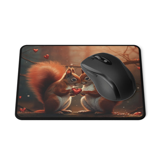 Squirrel Love Non-Slip Mouse Pad