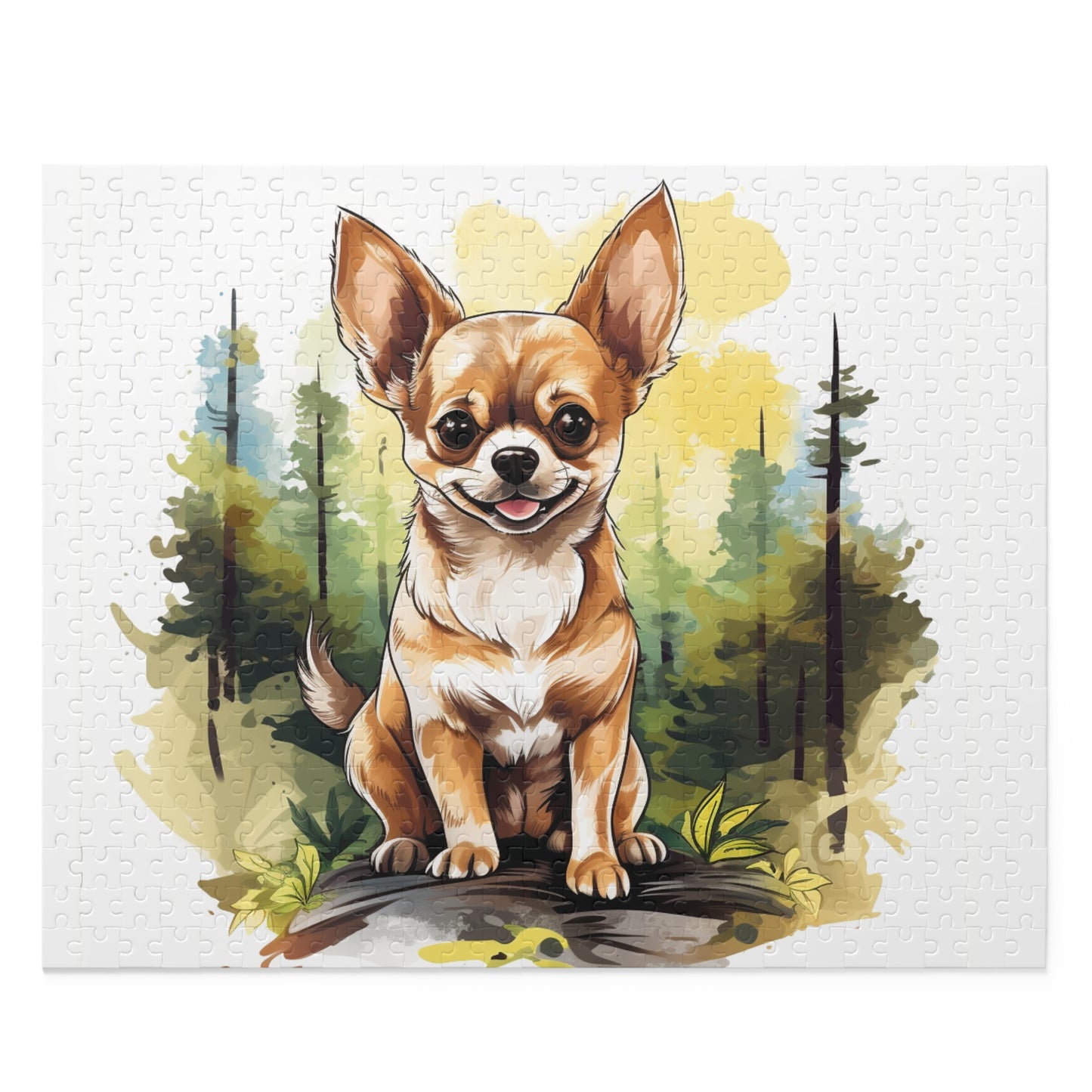 Smiles of a Chihuahua 500 Piece Puzzle