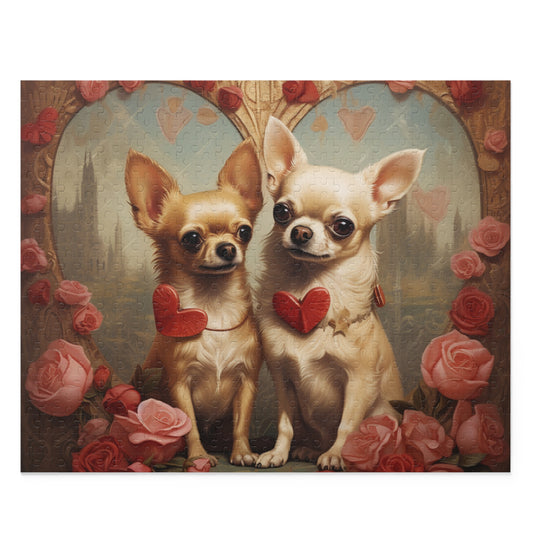 Chihuahua Love 500 Piece Puzzle