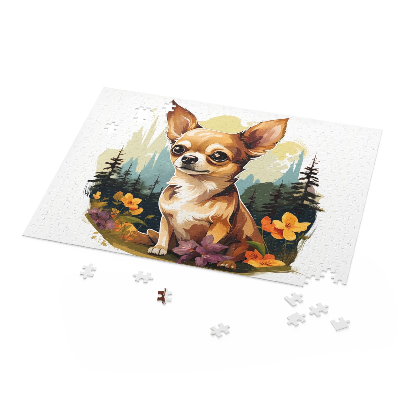 Proud Little Chihuahua 500 Piece Puzzle