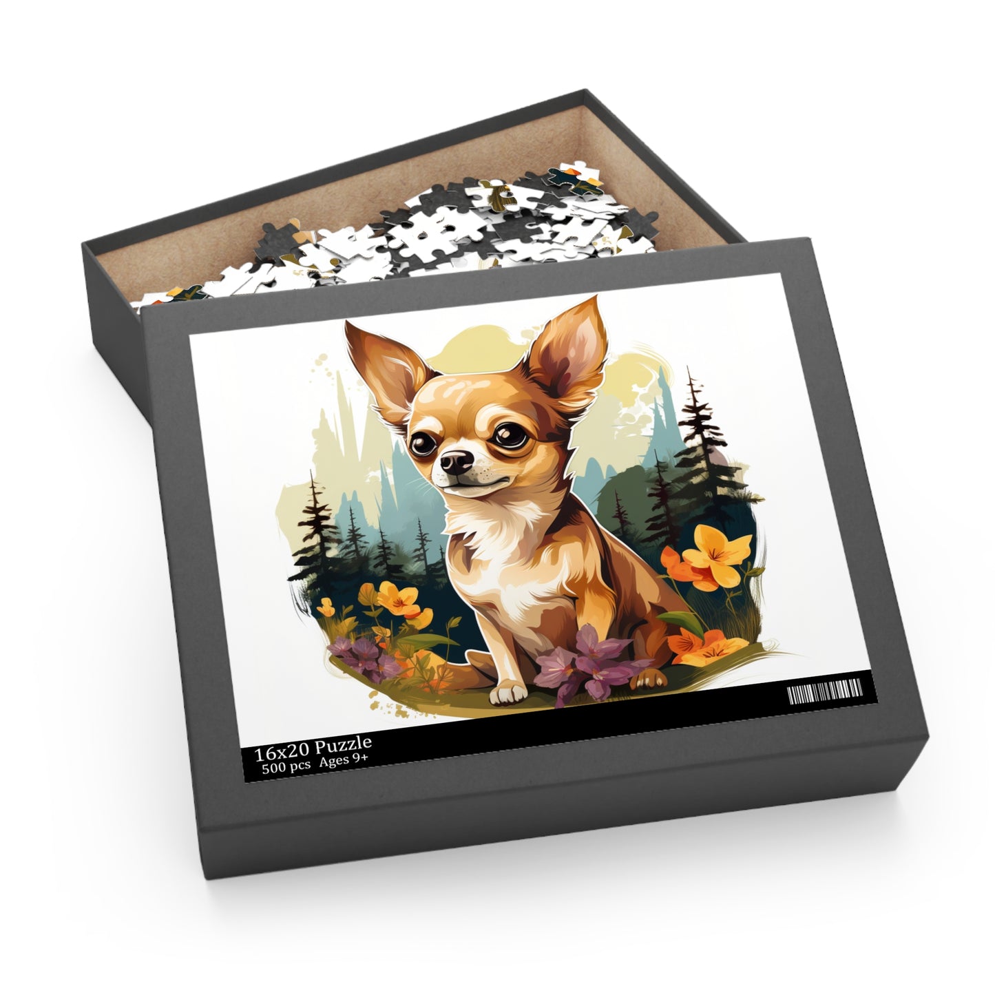 Proud Little Chihuahua 500 Piece Puzzle