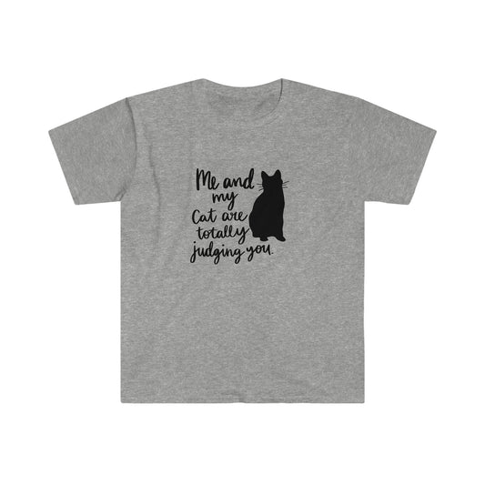 Cat Judging You soft t-shirt