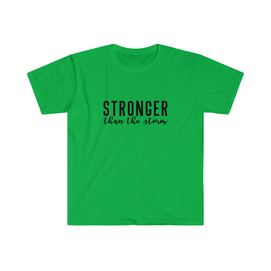 Stronger Than the Storm Alt soft t-shirt