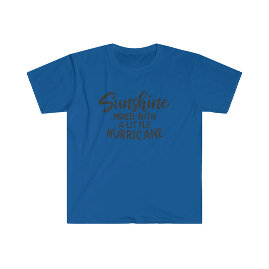 Sunshine Mixed with Hurricane soft t-shirt