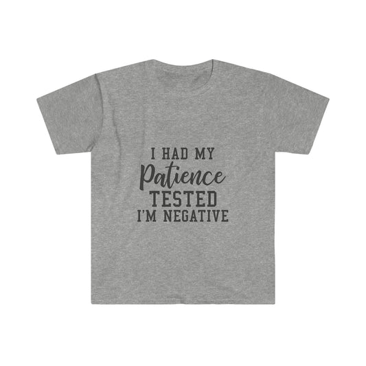 Patience Tested soft t-shirt