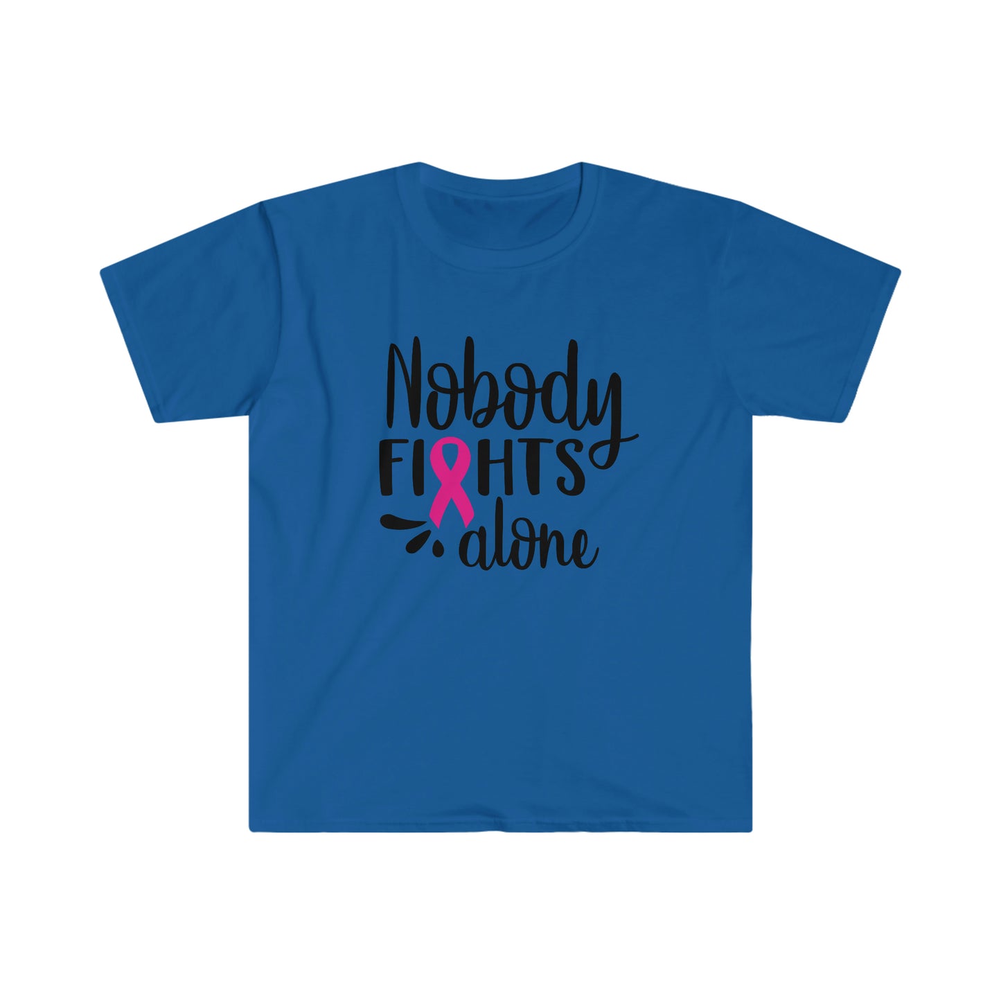 Nobody Fights Alone soft t-shirt