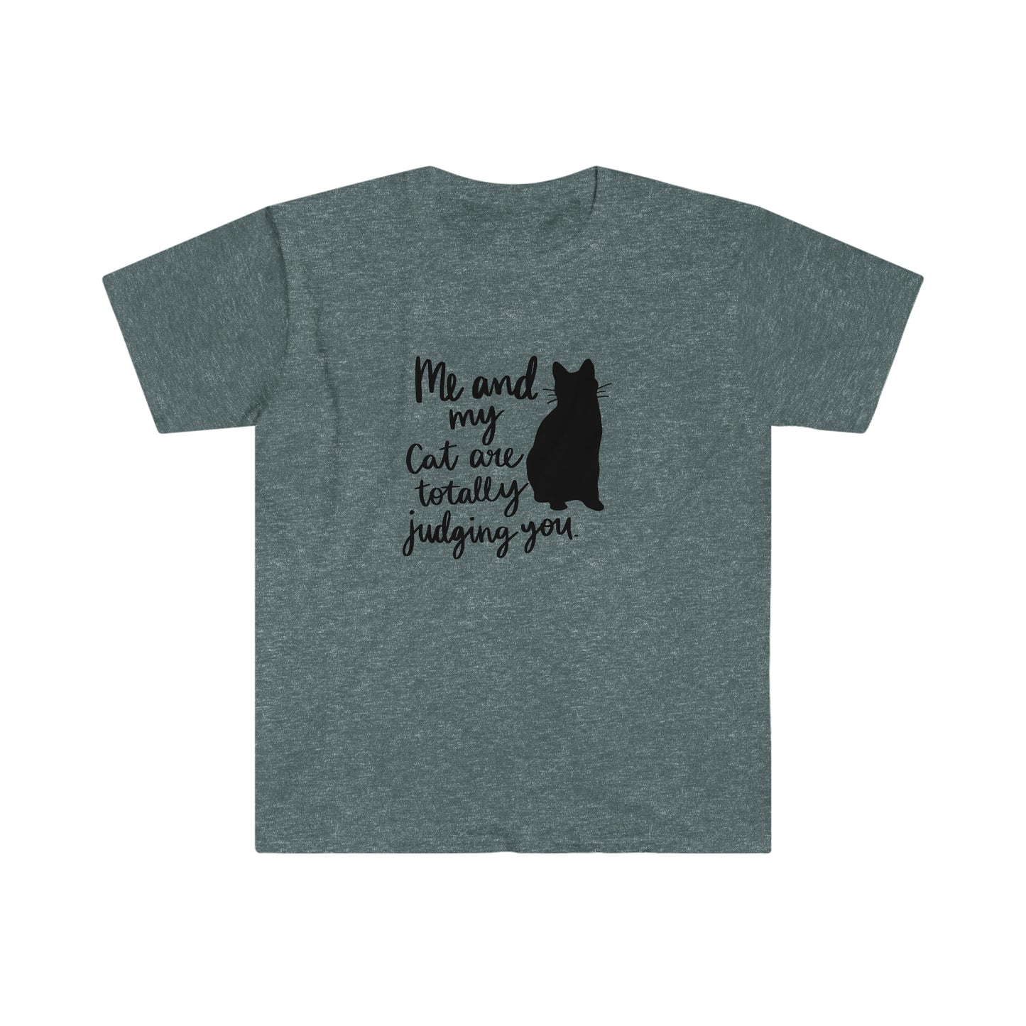 Cat Judging You soft t-shirt