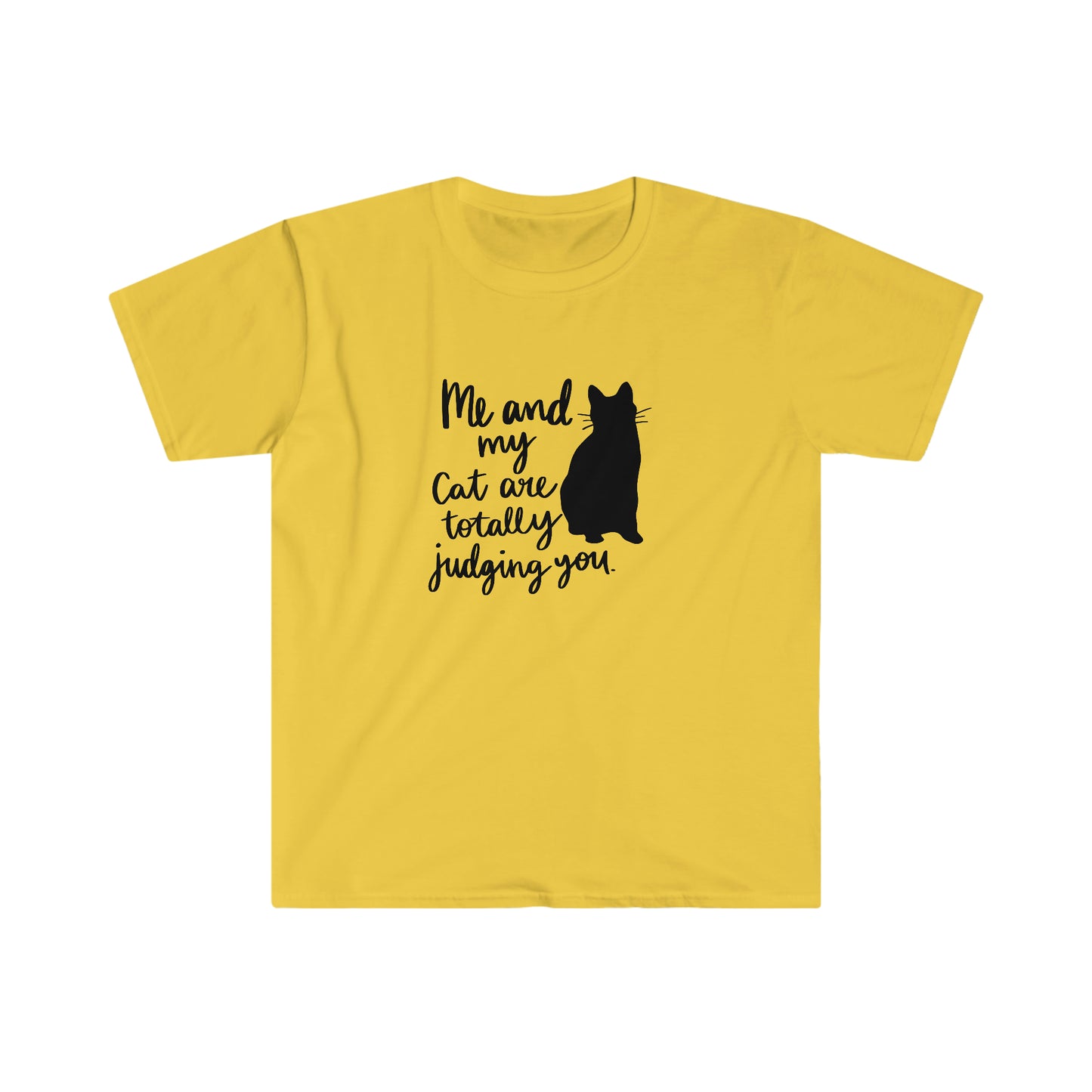 Cat Judging You soft t-shirt