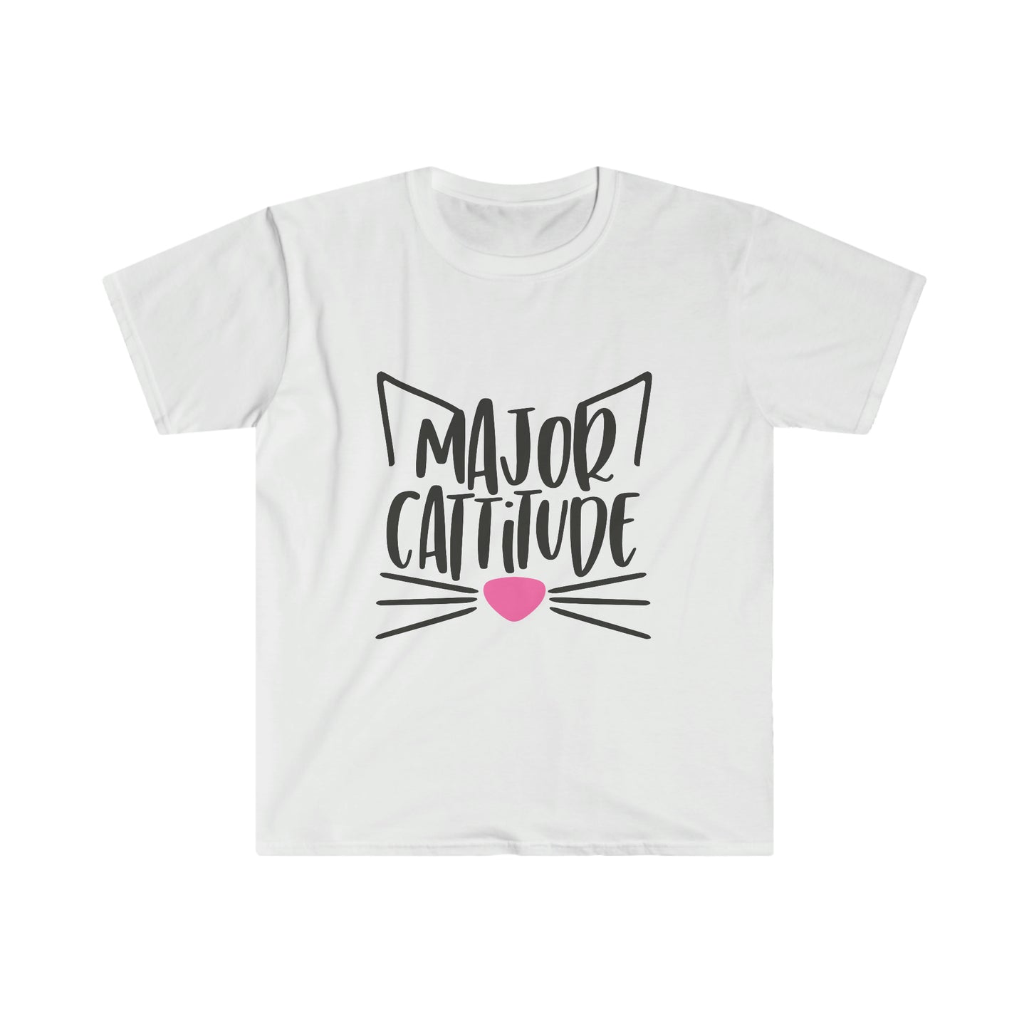 Major Catitude soft t-shirt