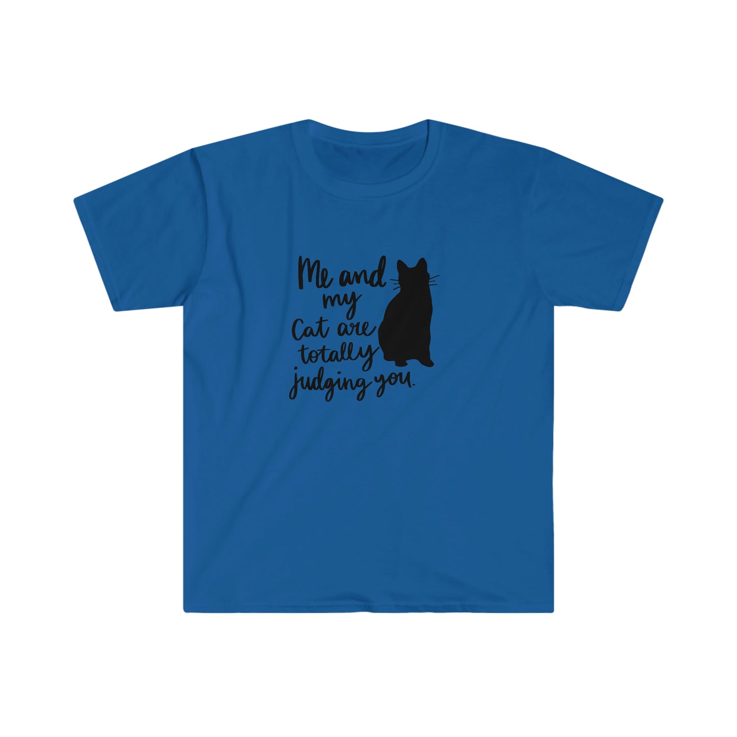 Cat Judging You soft t-shirt